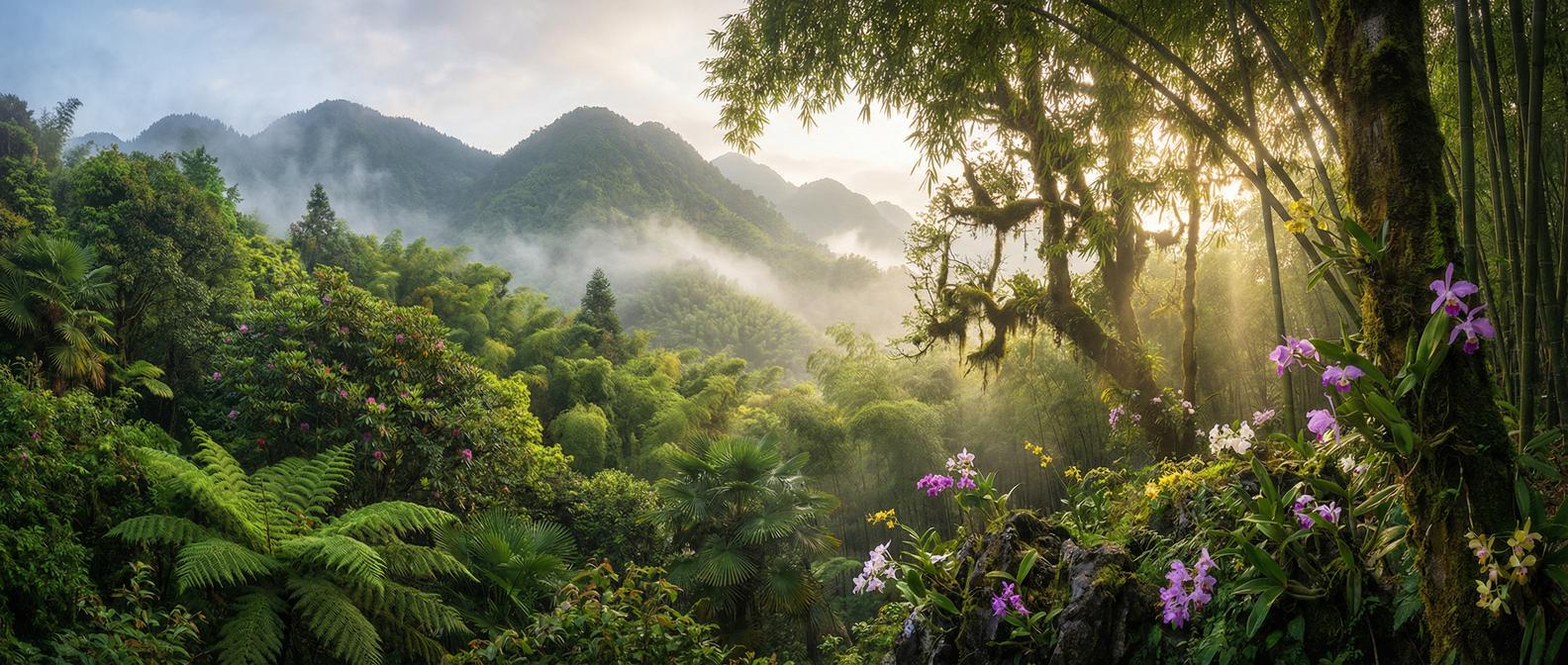 在线AV - 峨眉山植物视频全景